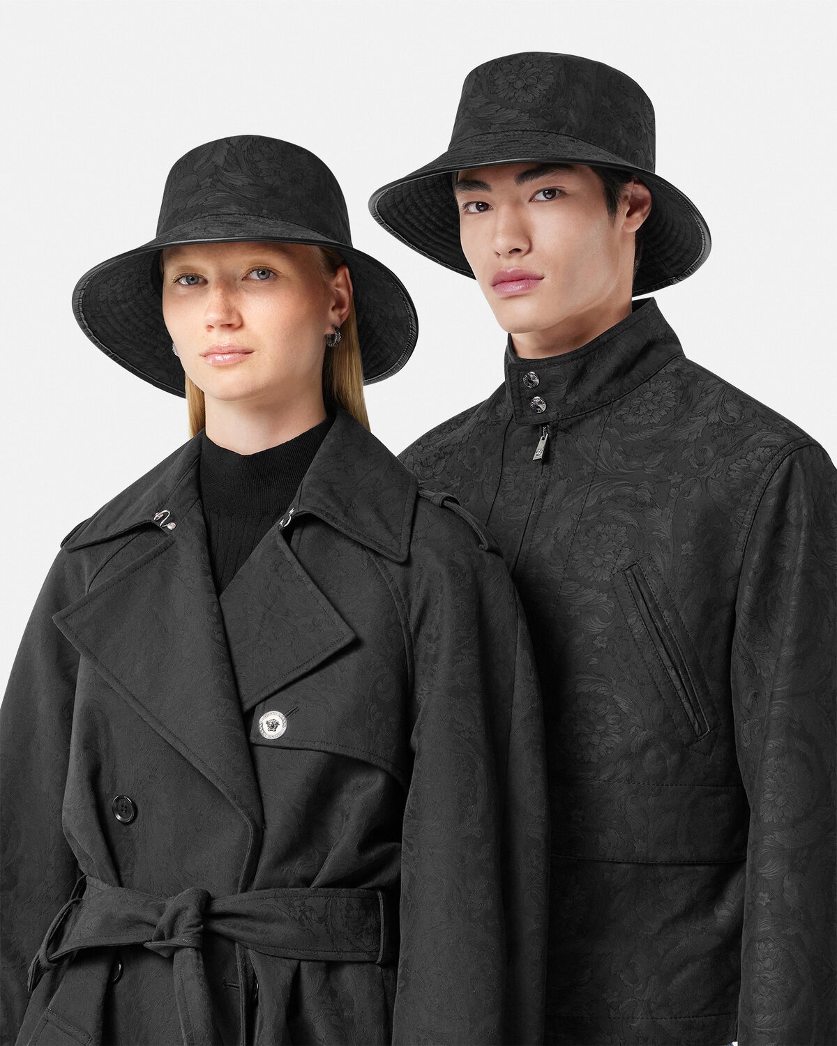 Barocco Jacquard Bucket Hat - 3