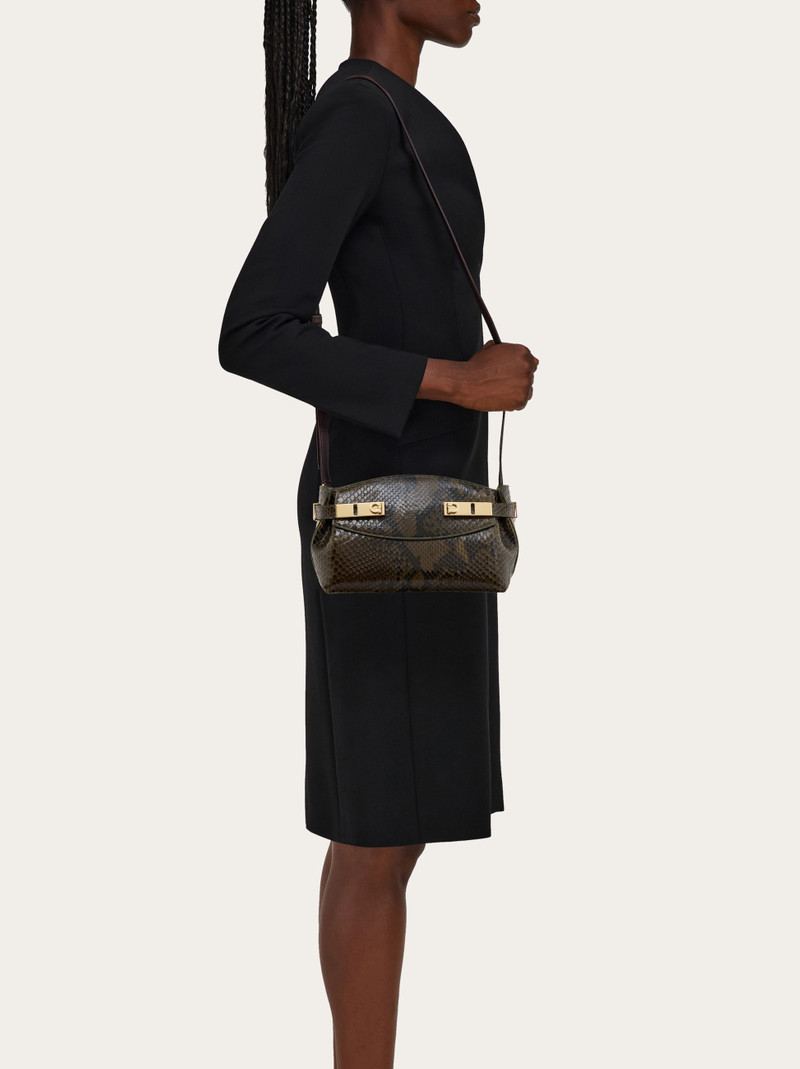 FERRAGAMO Hug soft crossbody bag (XS) outlook