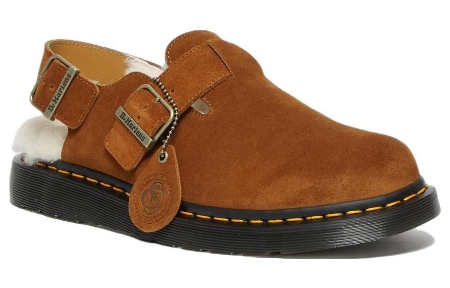 Dr. Martens Jorge Shearling Slingback Mule 'Brown' 27717999 - 2