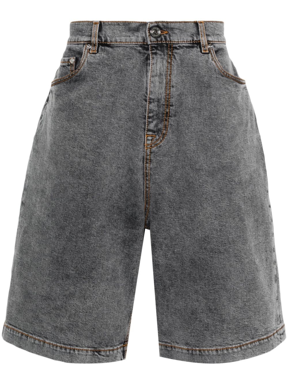 Pegaso denim shorts - 1