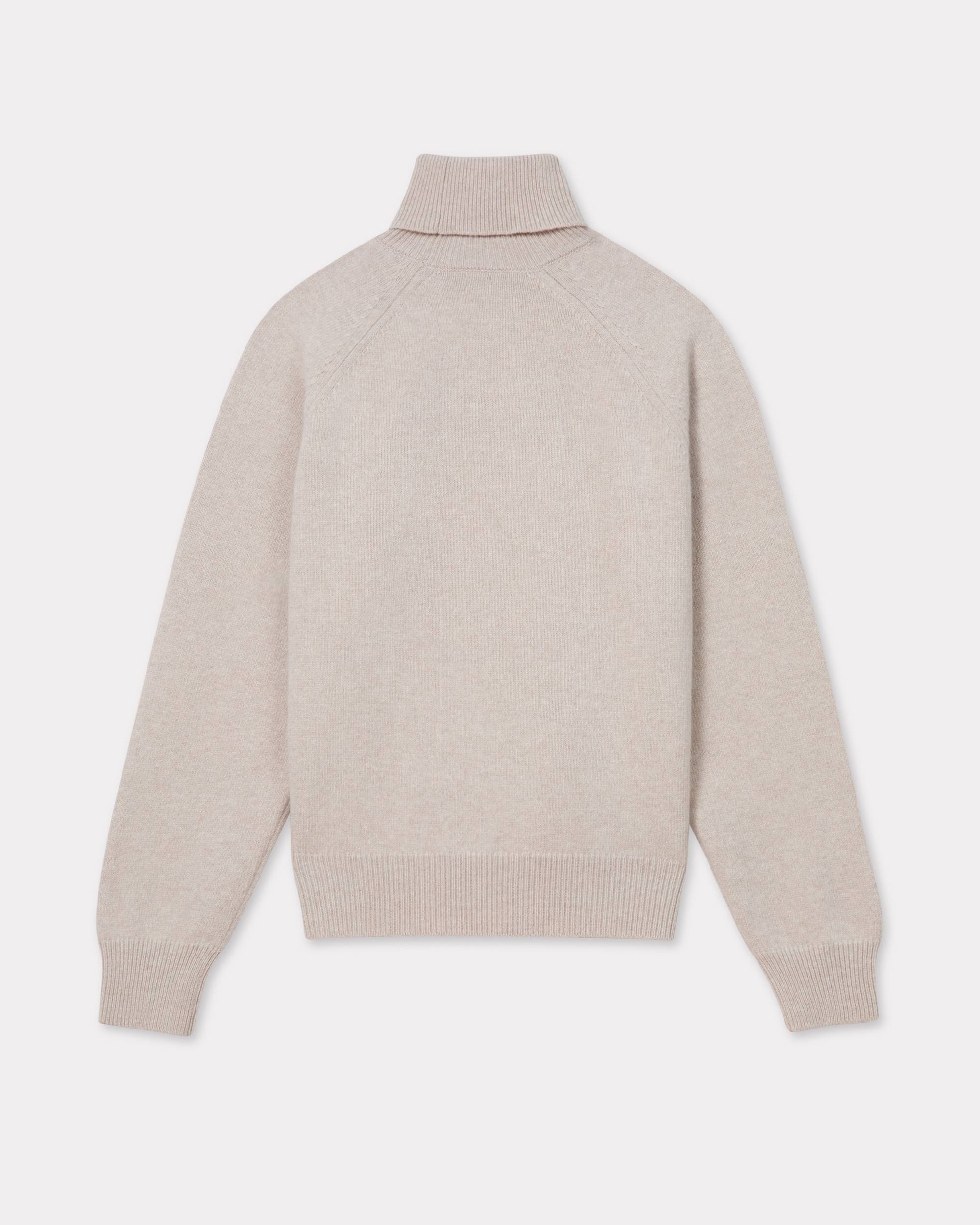 'Boke Flower' embroidered turtleneck jumper in wool - 2