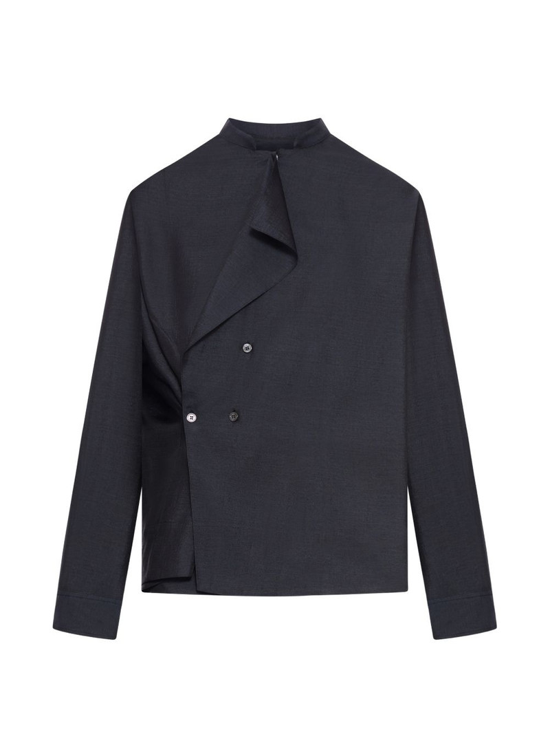 Hampton button straight blouse 1