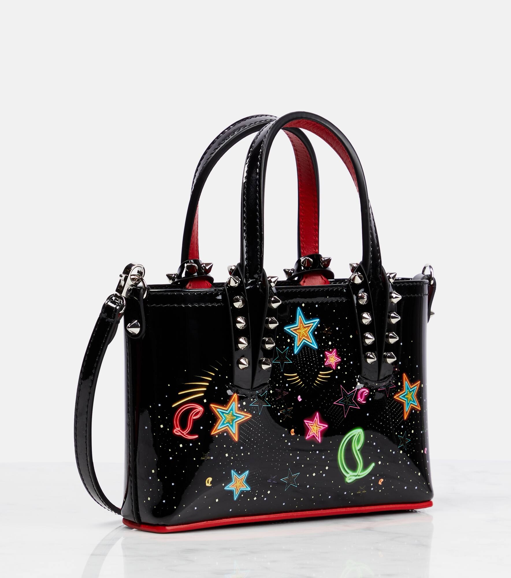 Cabata Mini embellished leather tote bag - 4