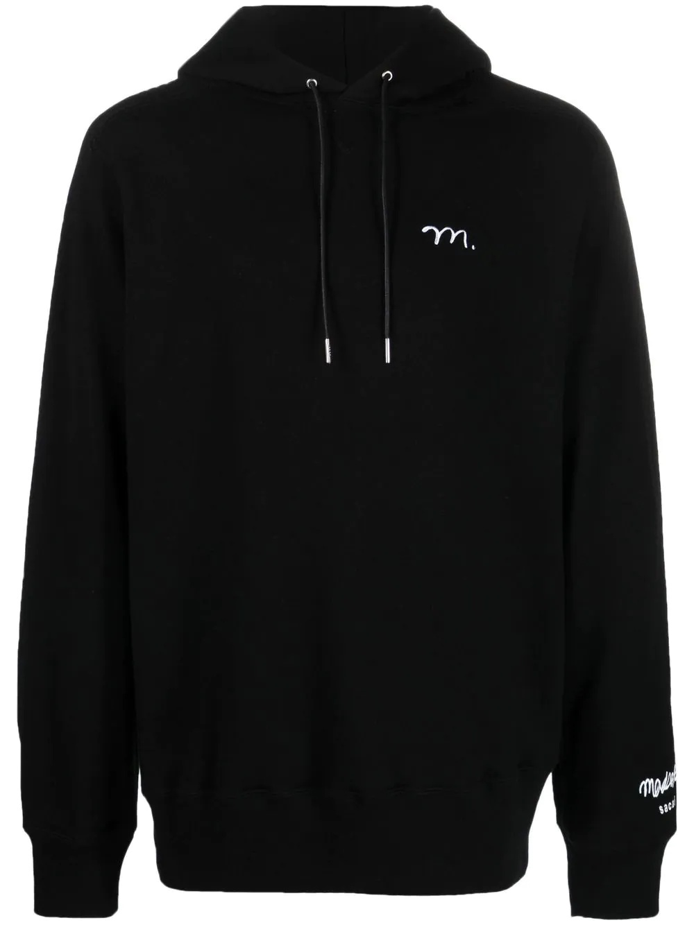 Madsaki monogram-embroidered hoodie - 1