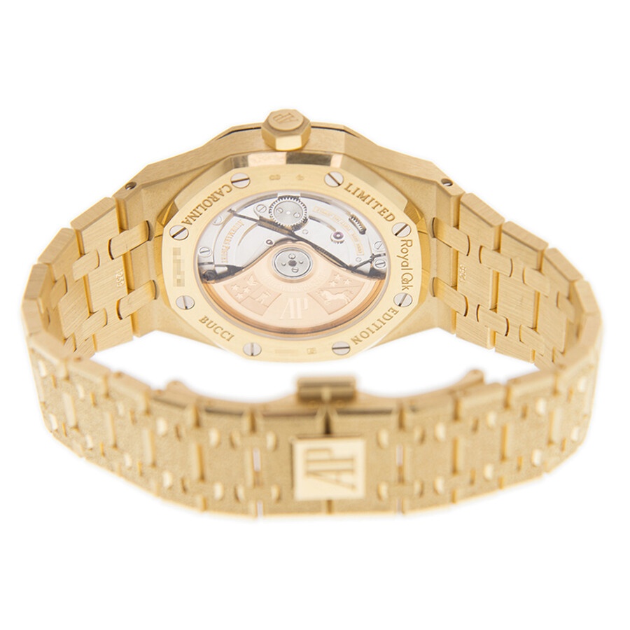 Audemars Piguet Royal Oak Frosted Gold "Carolina Bucci" Watch 15454BA.GG.1259BA.02 - 4