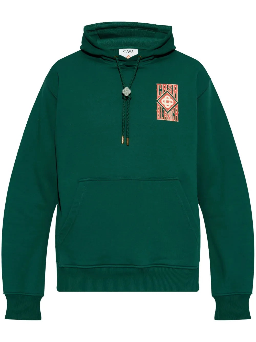 GOTHIC STACKED-LOGO HOODIE - 1