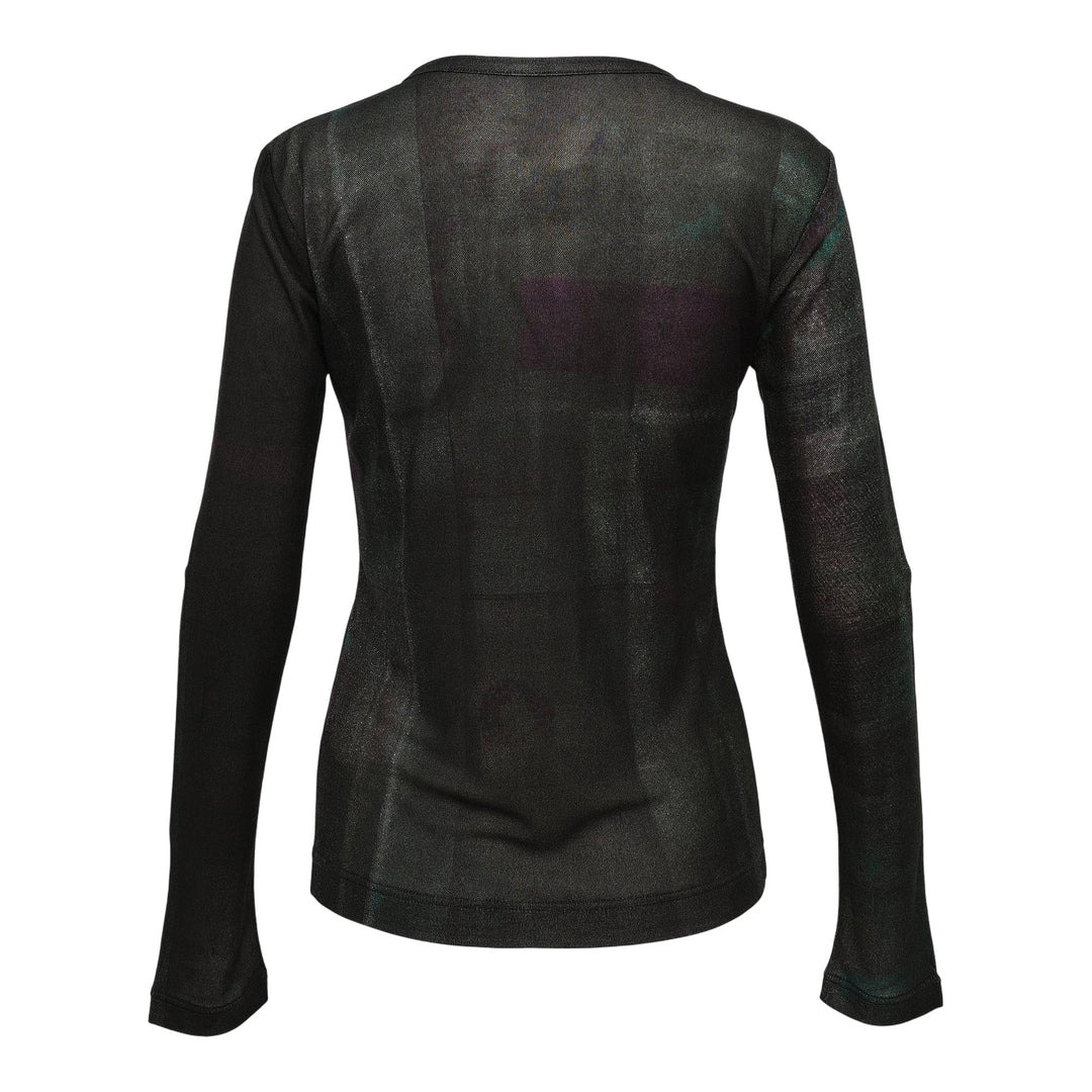Round Neck Long Sleeve Tee - 2