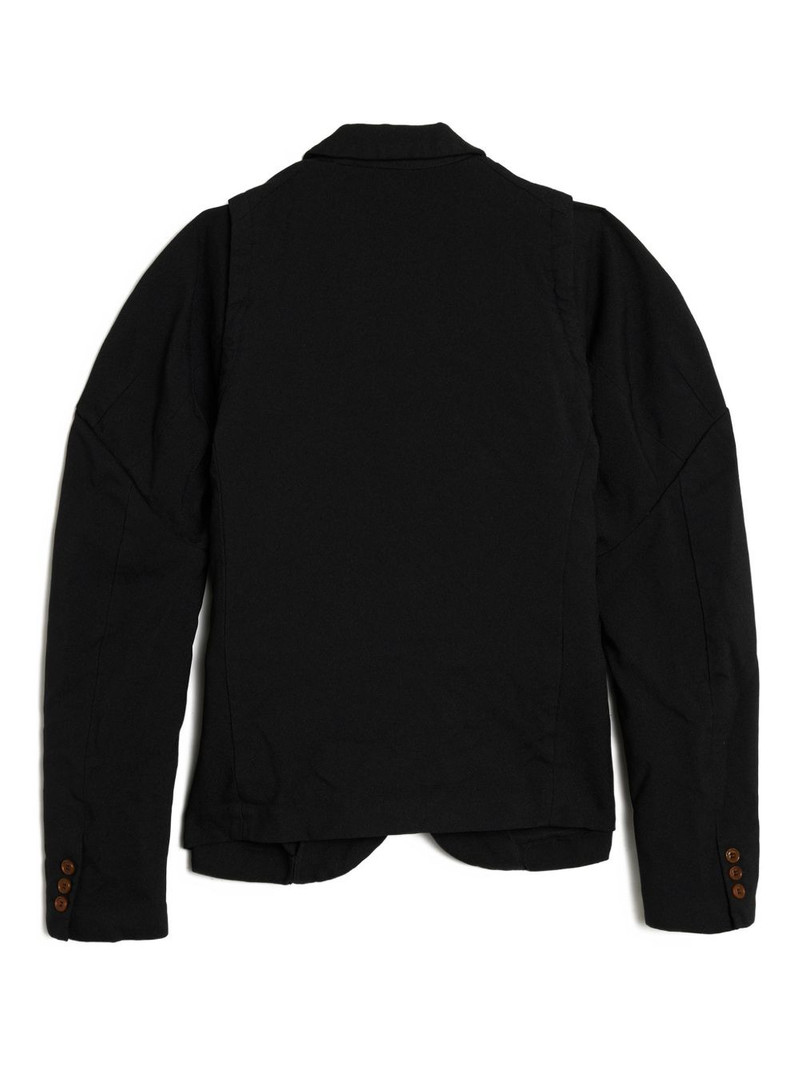 Comme des Garçons Comme des Garçons button-fastening blazer outlook