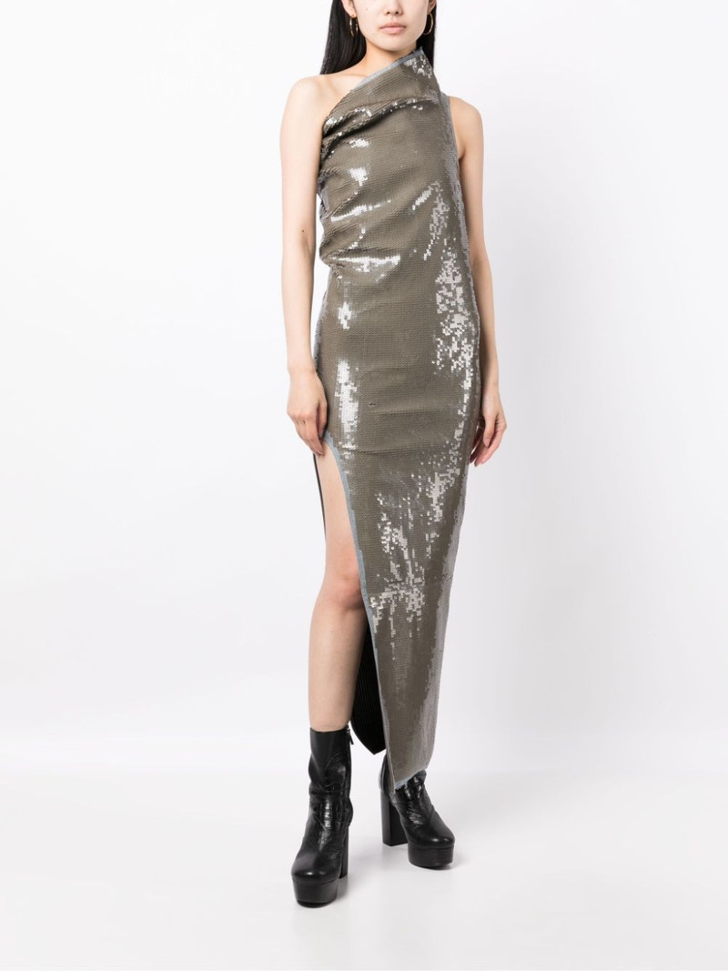 Rick Owens Athena sequin-embellished gown outlook