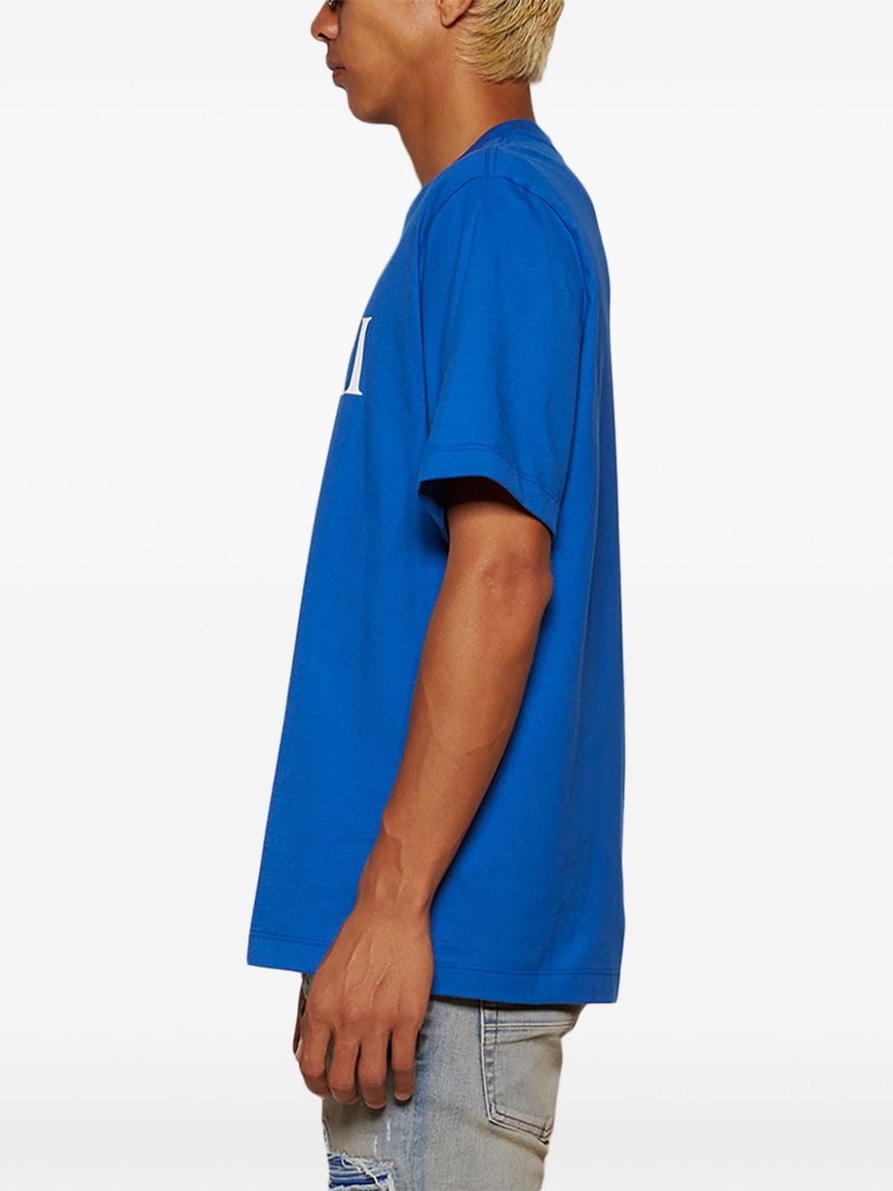 logo-print cotton T-shirt - 4