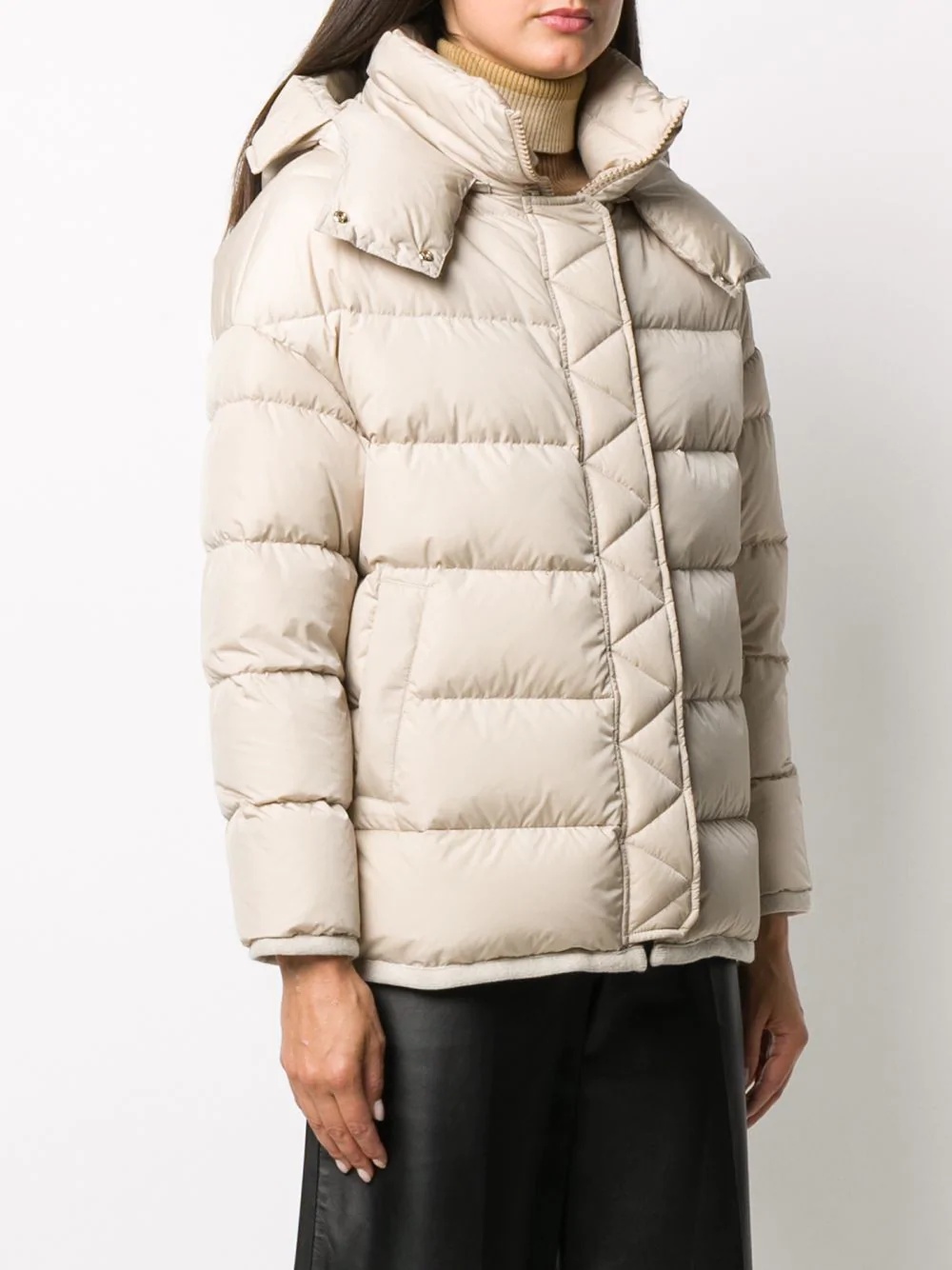 hooded padded jacket - 3