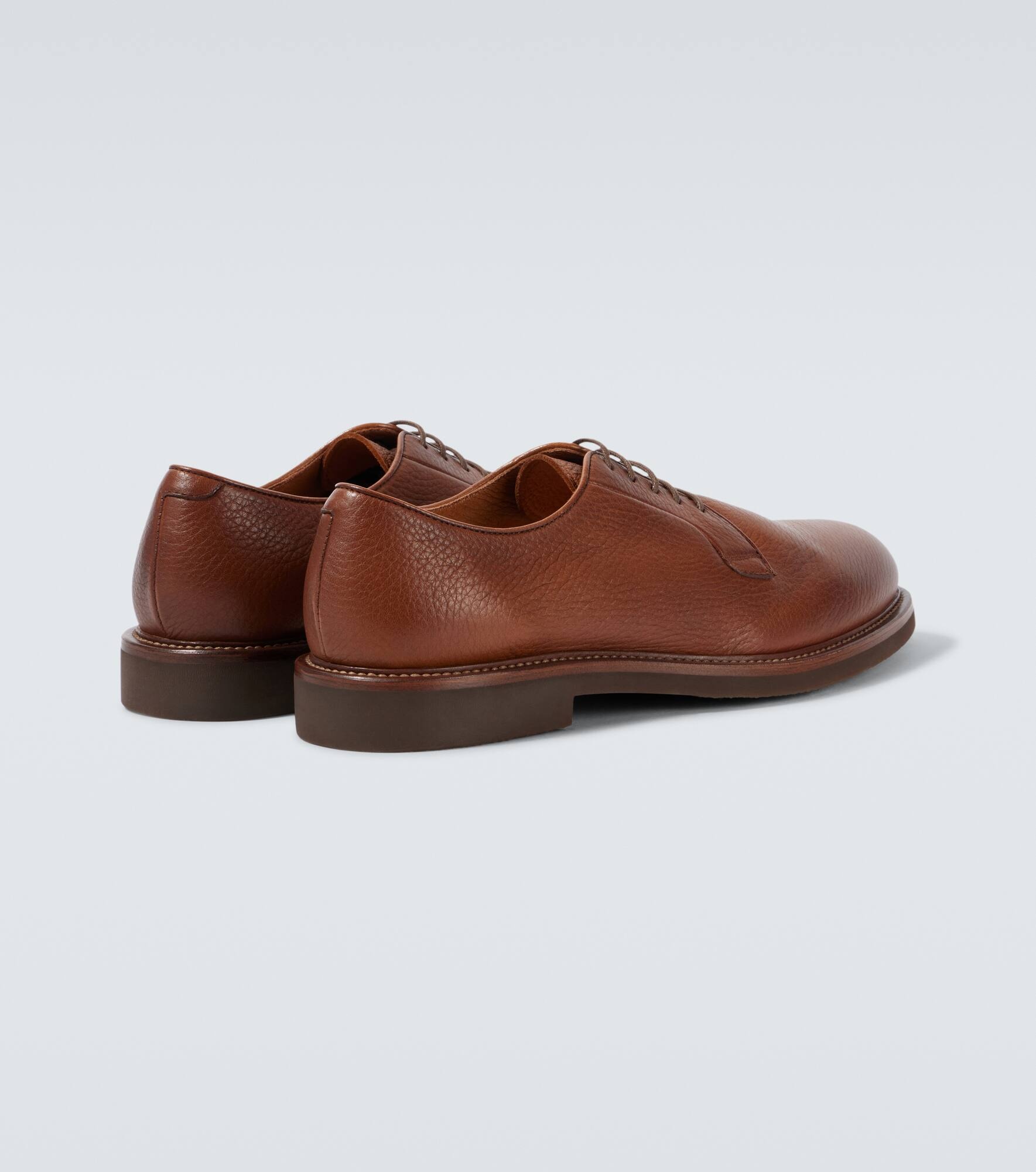 Leather derby shoes - 6