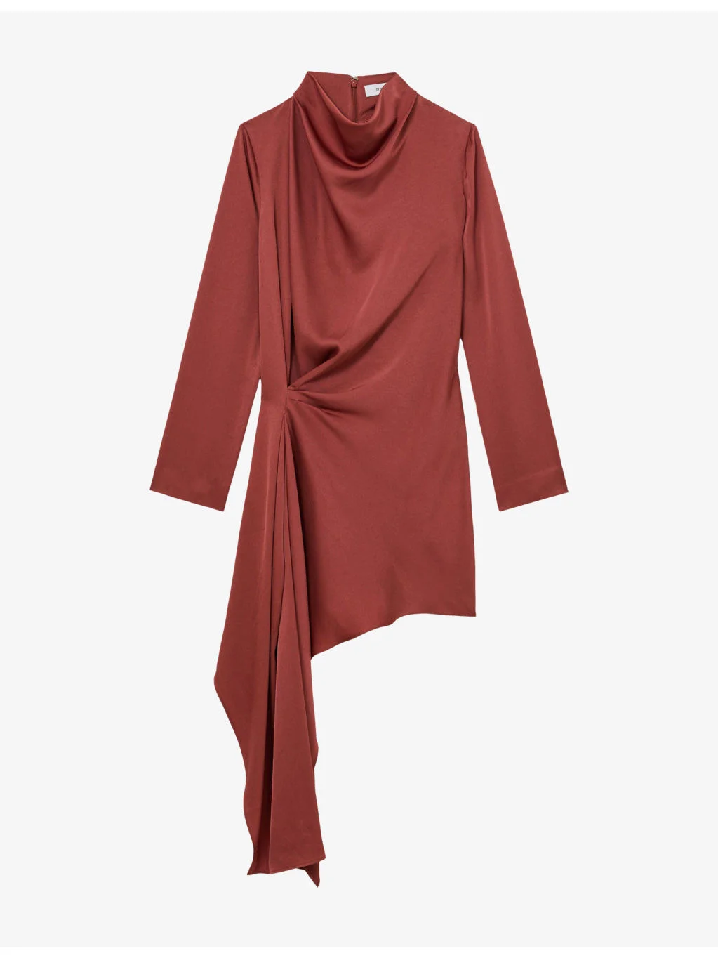 Bethany Draped Woven Mini Dress - 1
