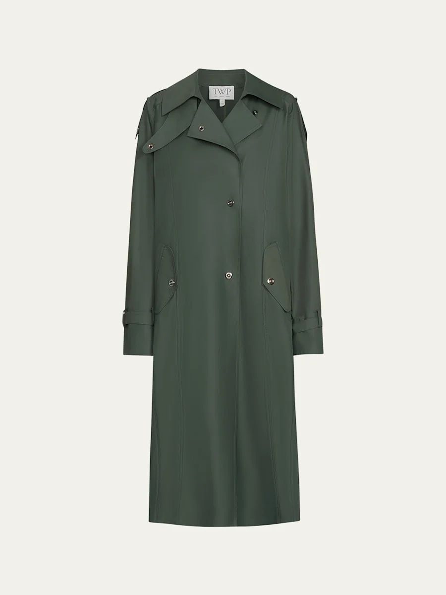 Bogie Long Trench Coat - 1