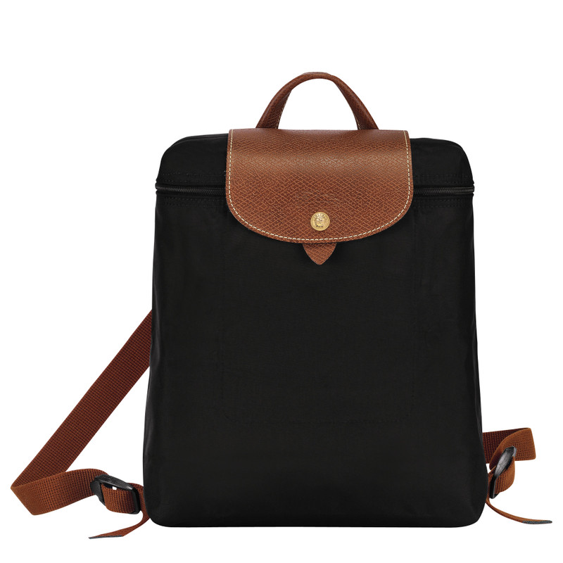Le Pliage Original M Backpack Black - Recycled canvas 1