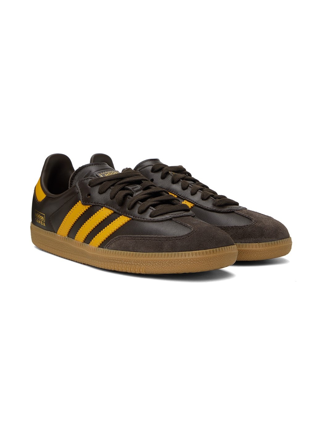 Brown Samba OG Sneakers - 4