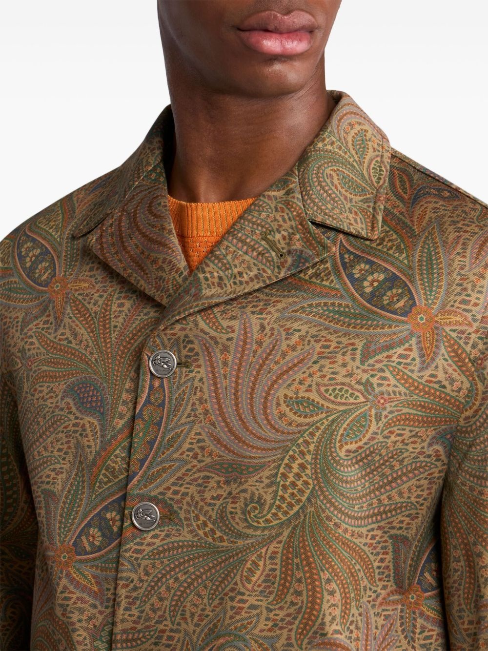 Balmacaan overshirt - 4