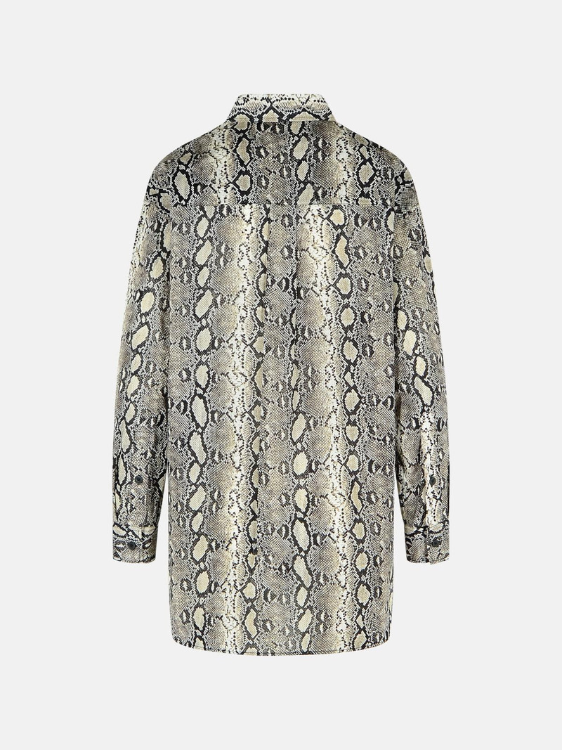 MICHAEL KORS SNAKE PRINT COTTON SHIRT outlook