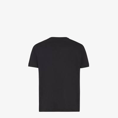 FENDI Black cotton T-shirt outlook