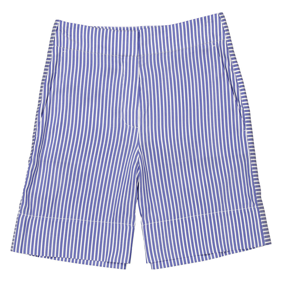 Burberry Asian Version Striped Silk Quality Shorts - 5