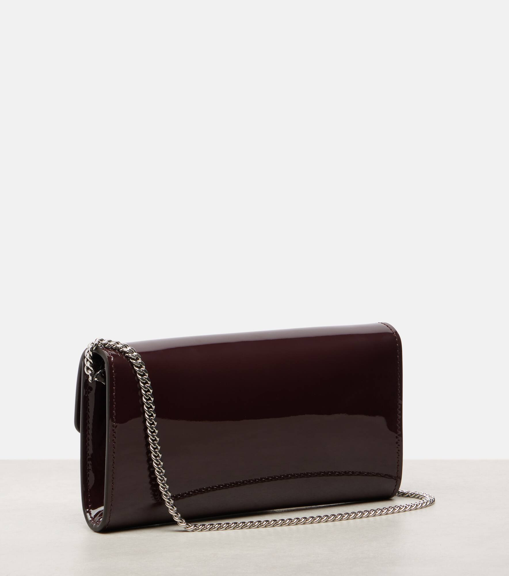 Bing patent leather wallet on chain - 4