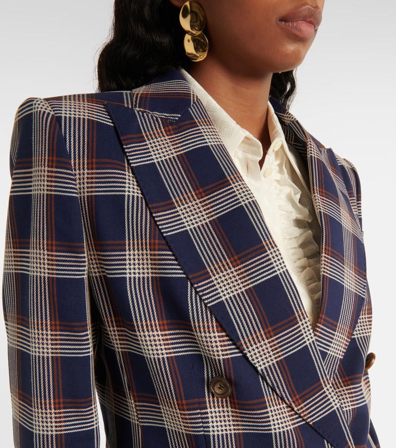 체크 tweed blazer 5