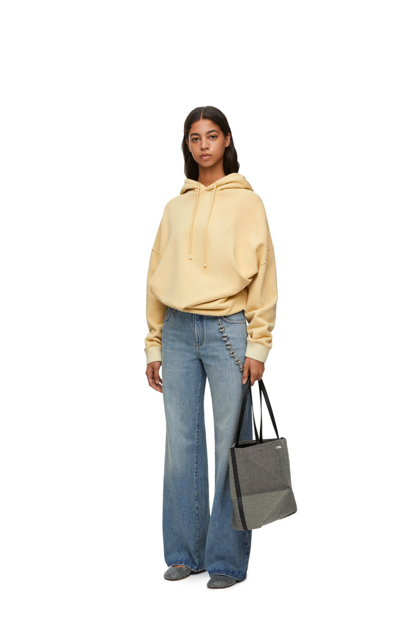 Loewe Draped hoodie in cotton outlook