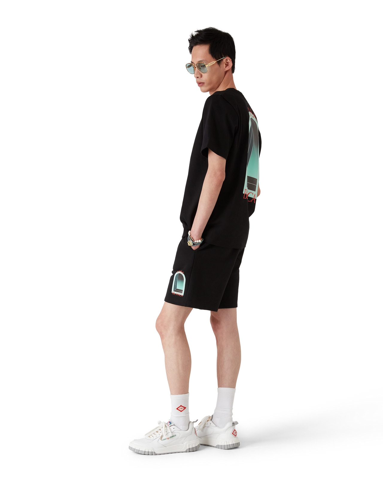 L'Arche Sweatshorts | Casablanca Paris - 3