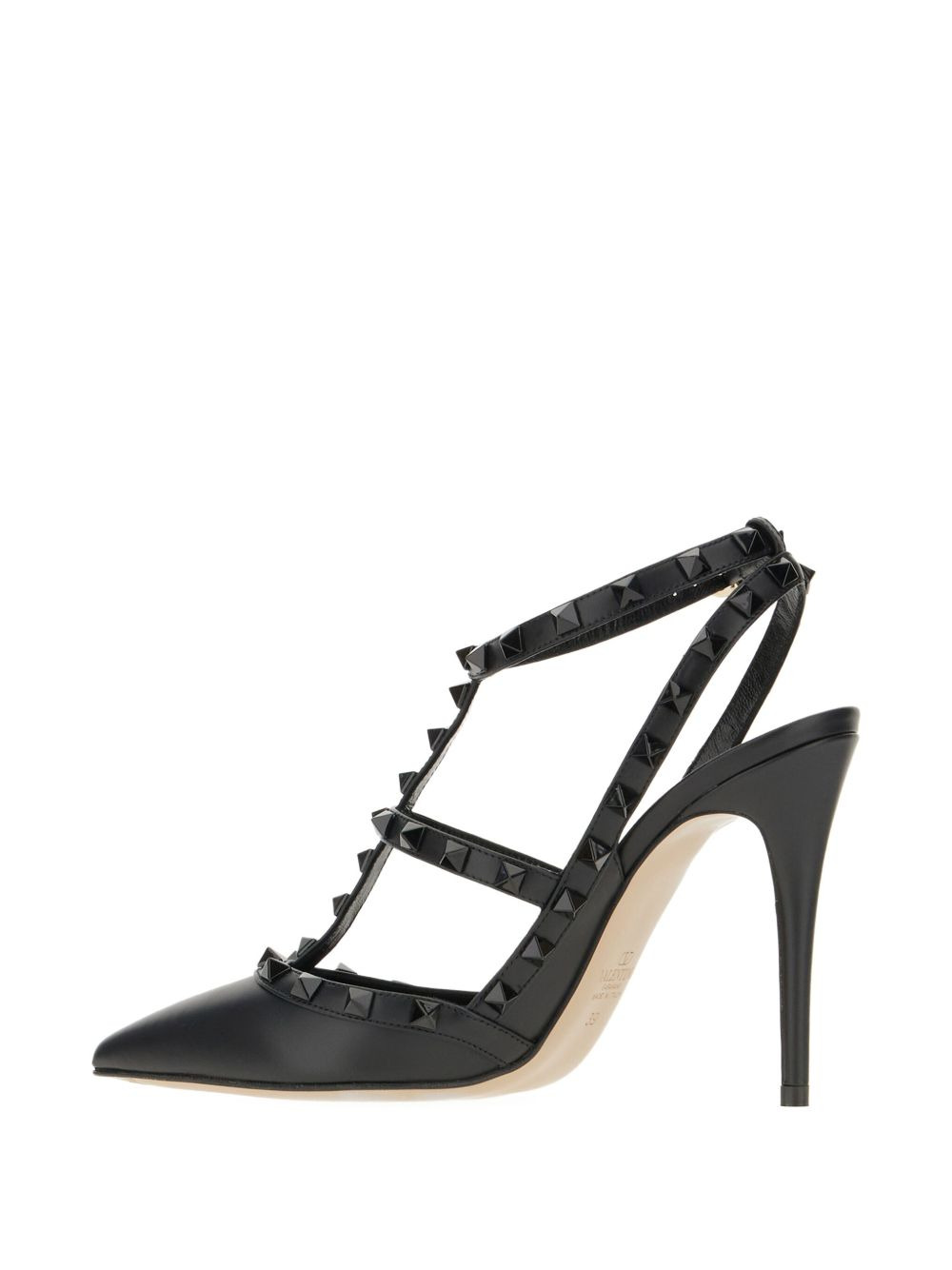 Rockstud-embellished pumps - 3