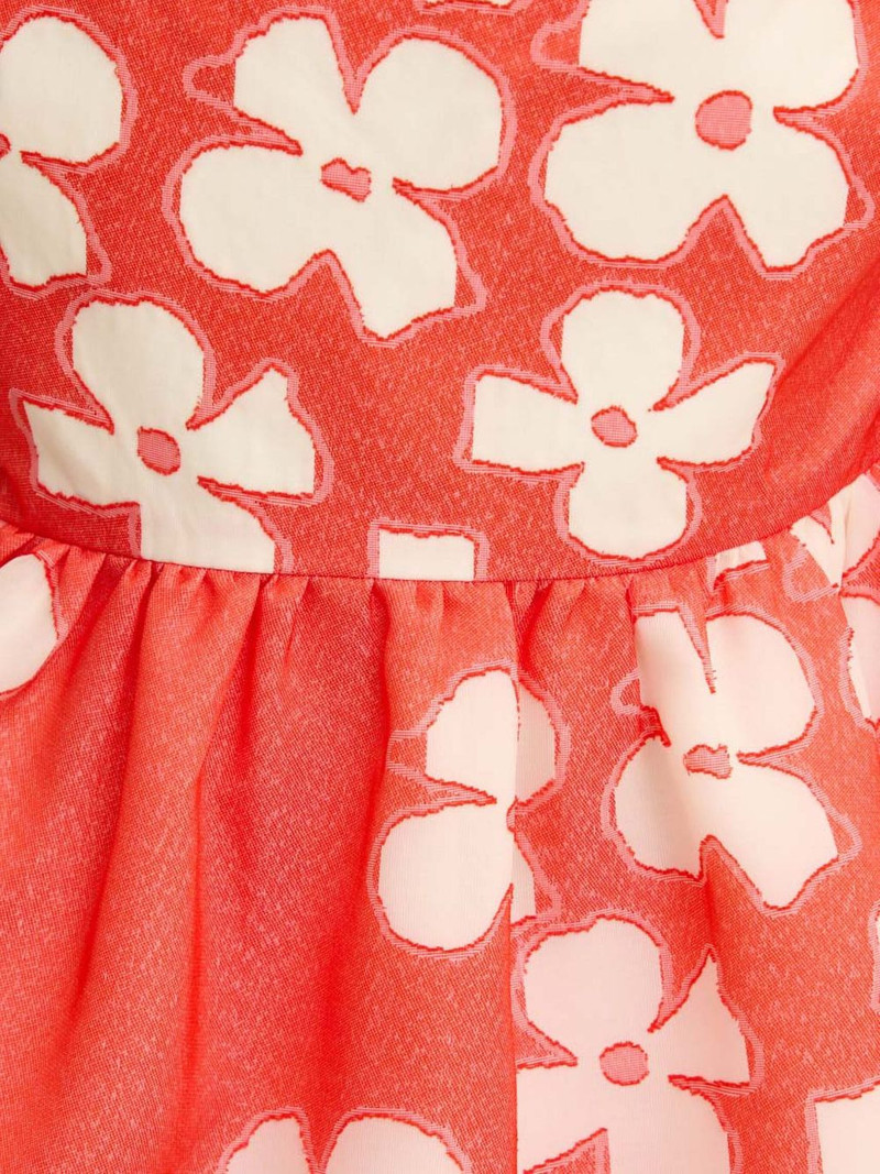 square-neck floral-pattern blouse 5