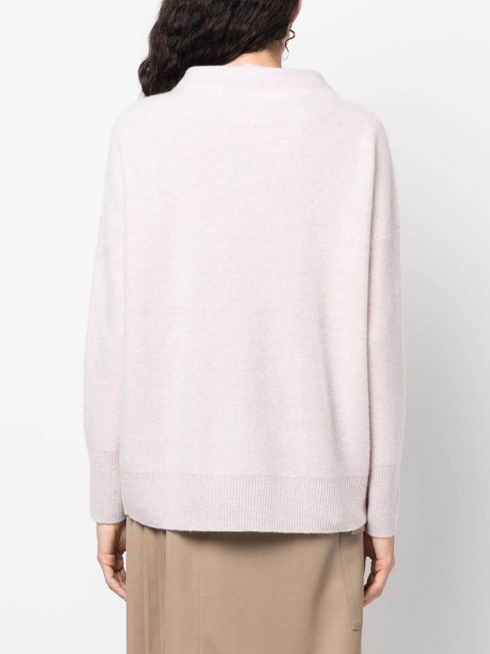 funnel-neck cashmere jumper - 4