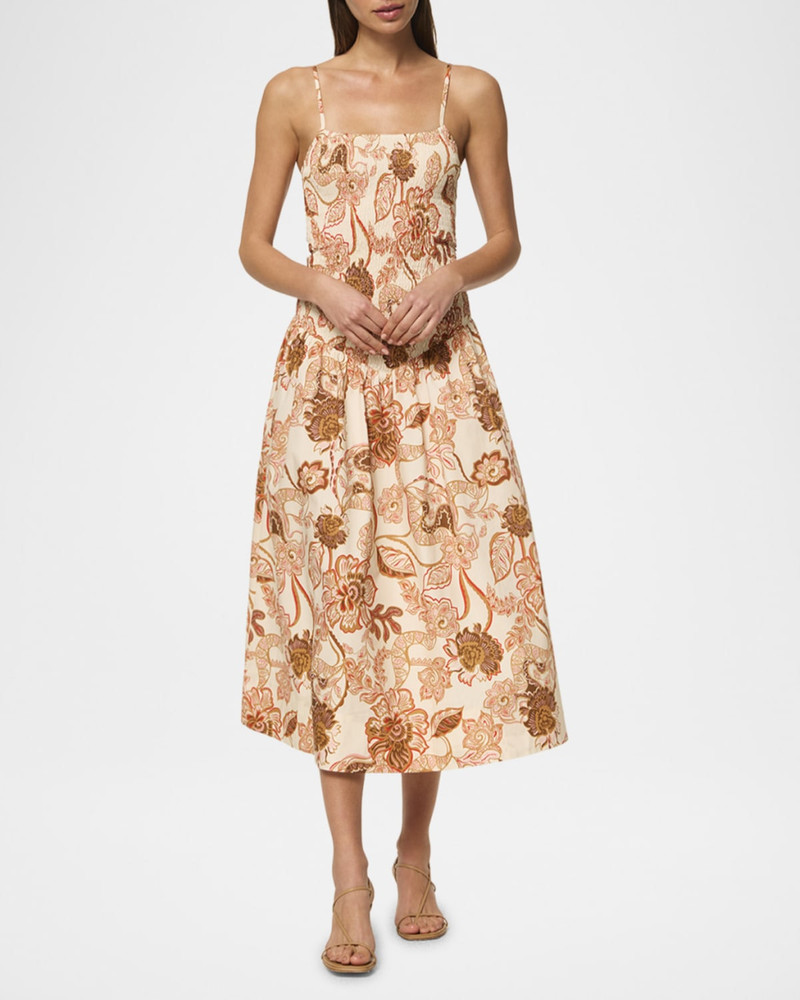 MISA Roxie Drop-Waist Midi Dress outlook