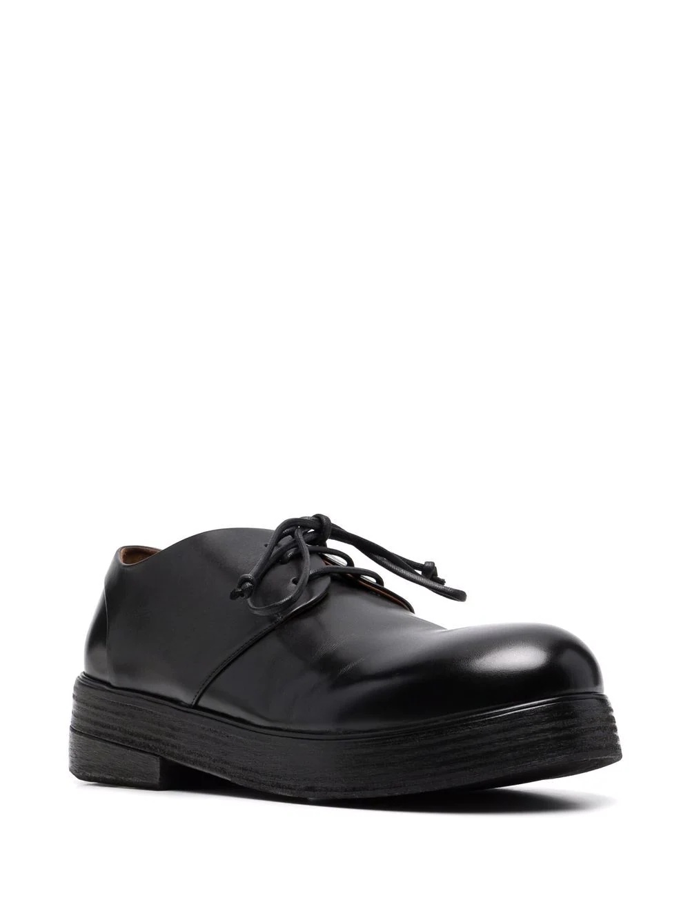 lace-up leather shoes - 2