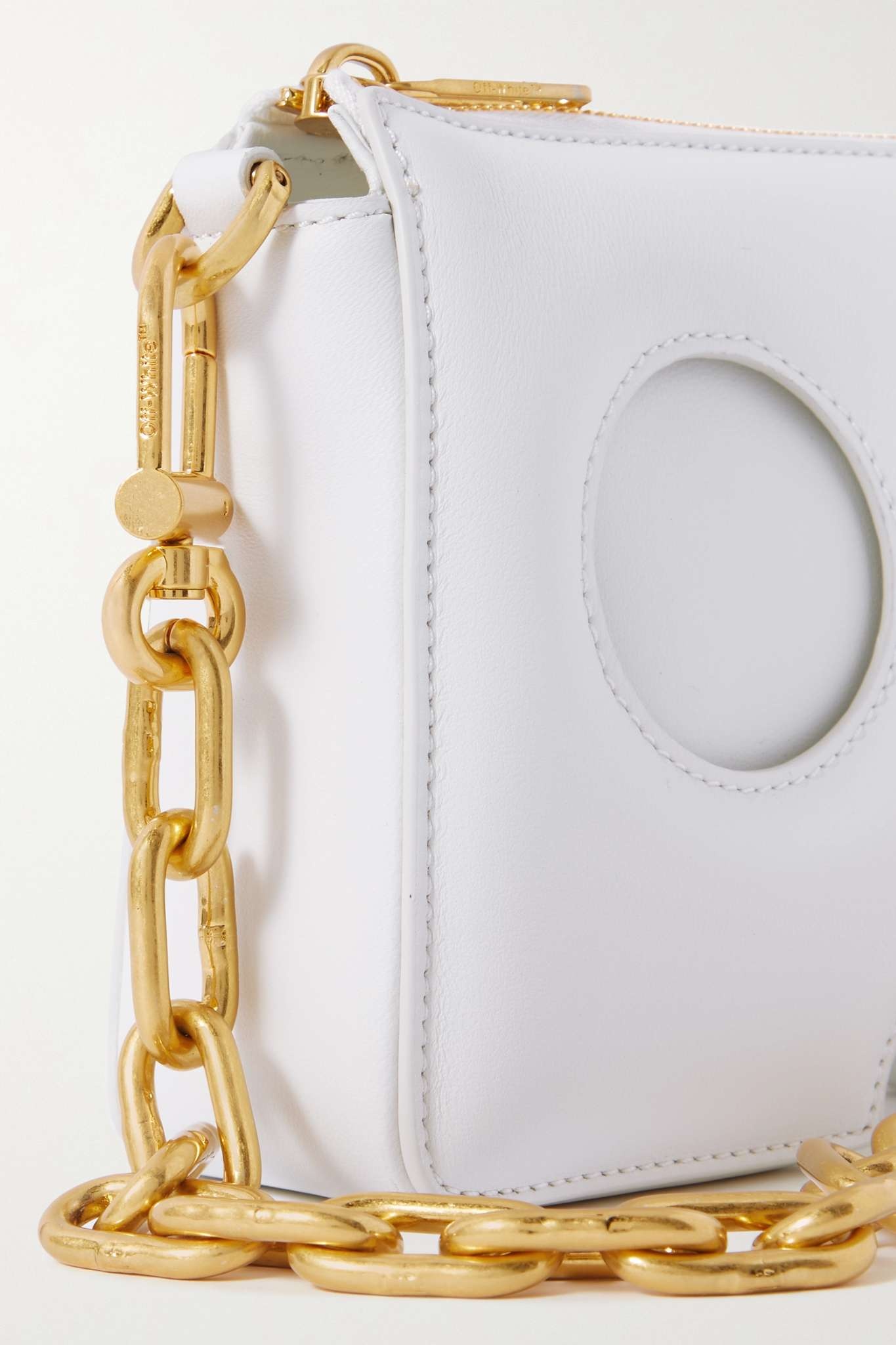 Burrow 20 cutout leather shoulder bag - 6