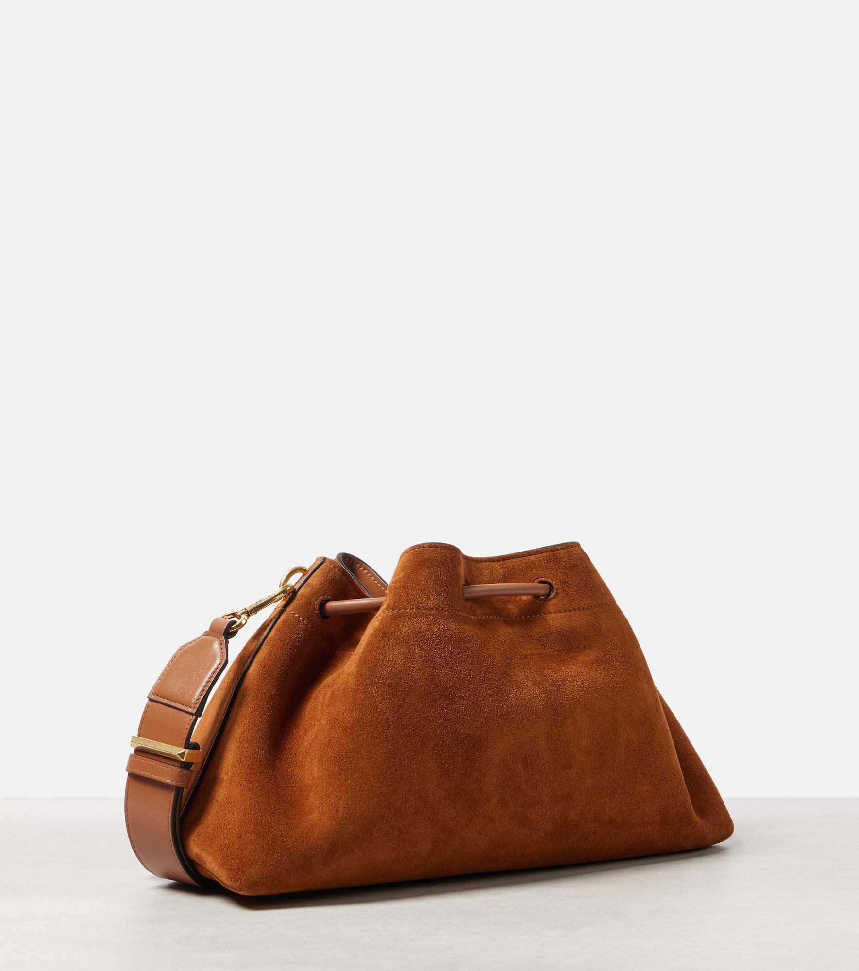 Bon Bon suede bucket bag - 5