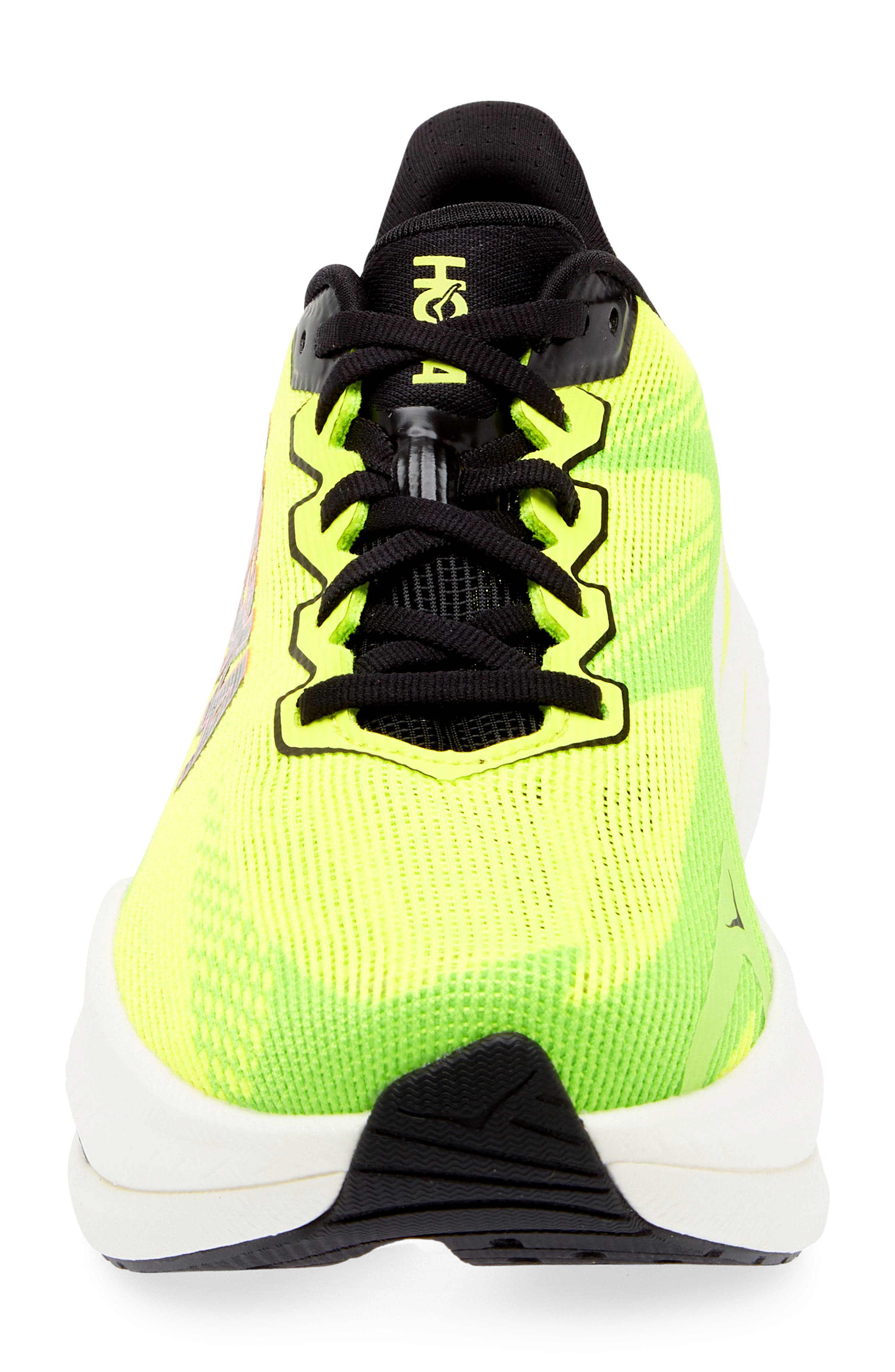 HOKA Mach X 3 Running Shoe in Neon Hoka Citrus /Neon Lime at Nordstrom - 4