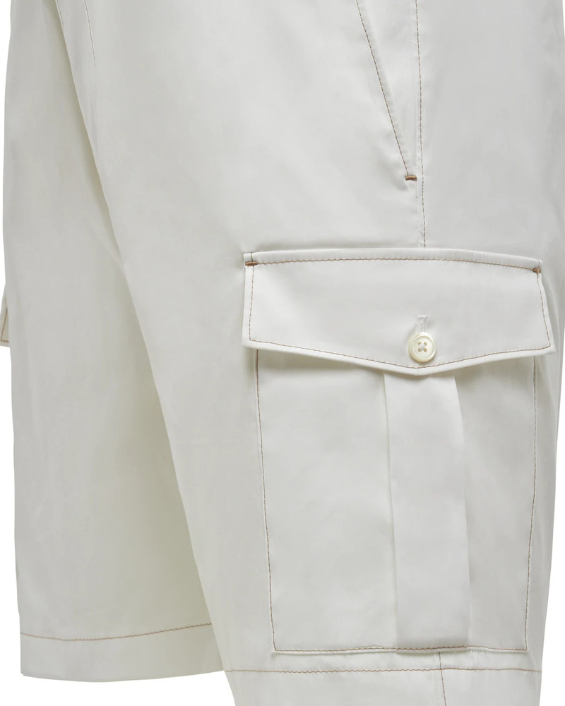 Stretch cotton Bermudas 3