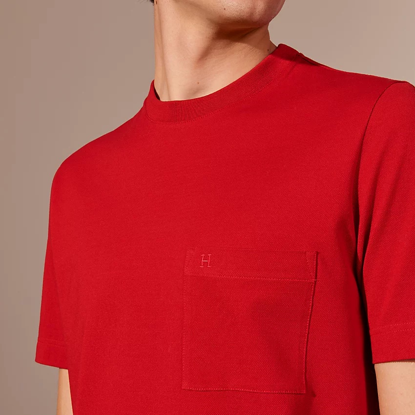 "H" embroidered T-shirt - 4