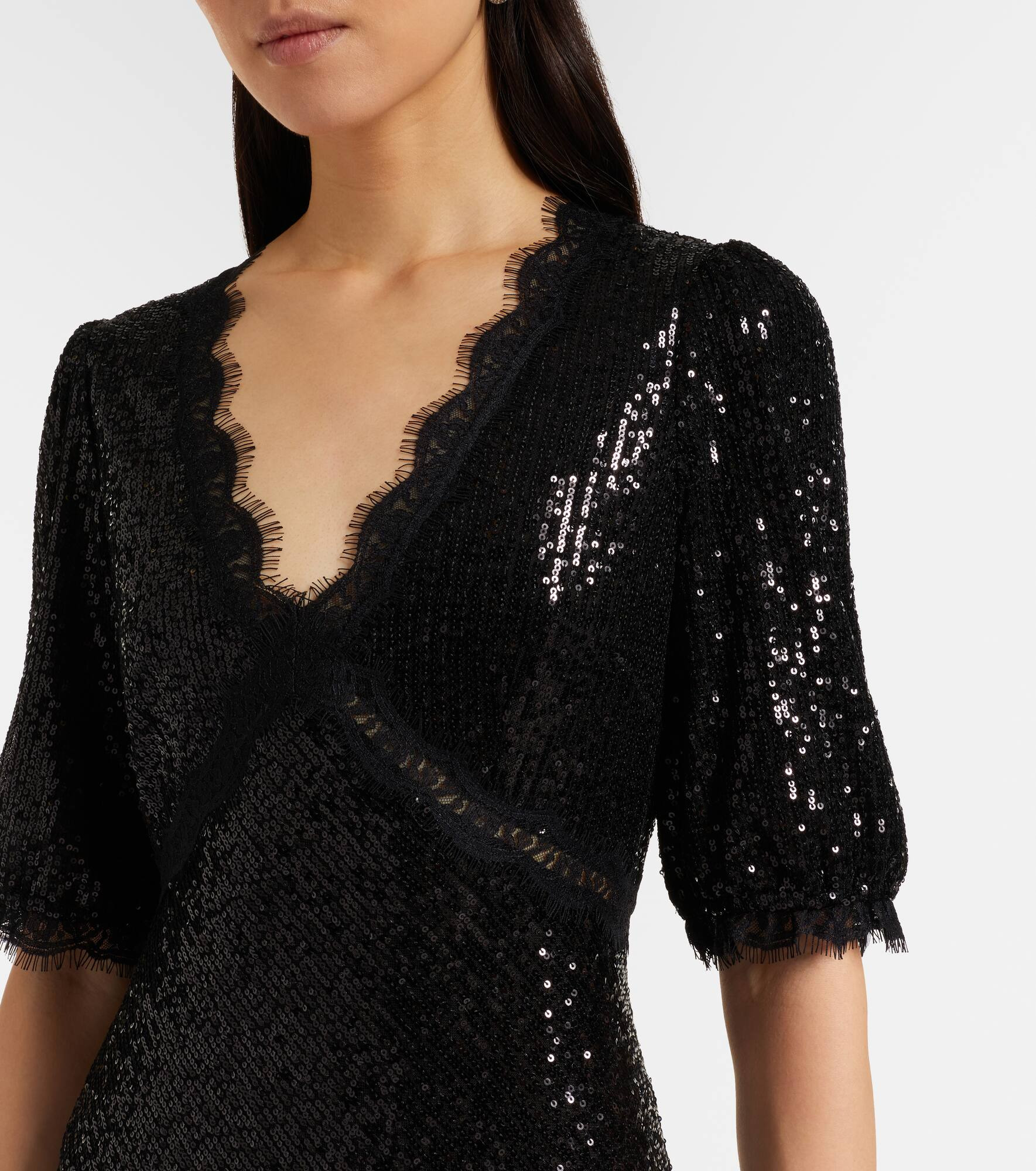 Verena sequined maxi dress - 4