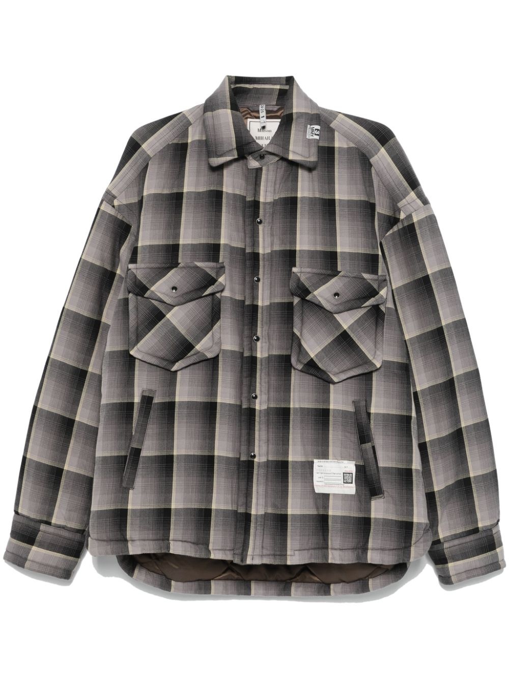 checked jacket - 1