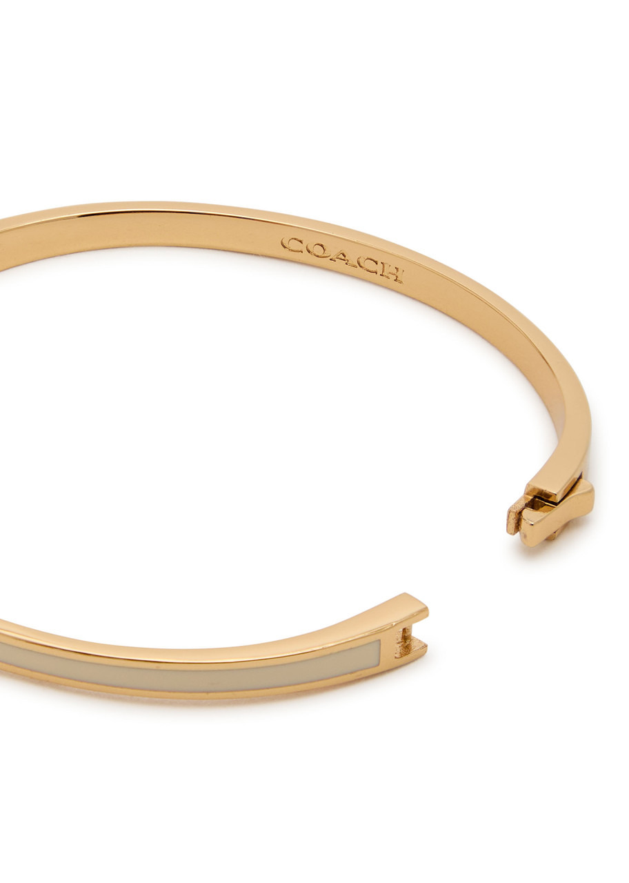 Coach Logo Enamelled Bangle - 3