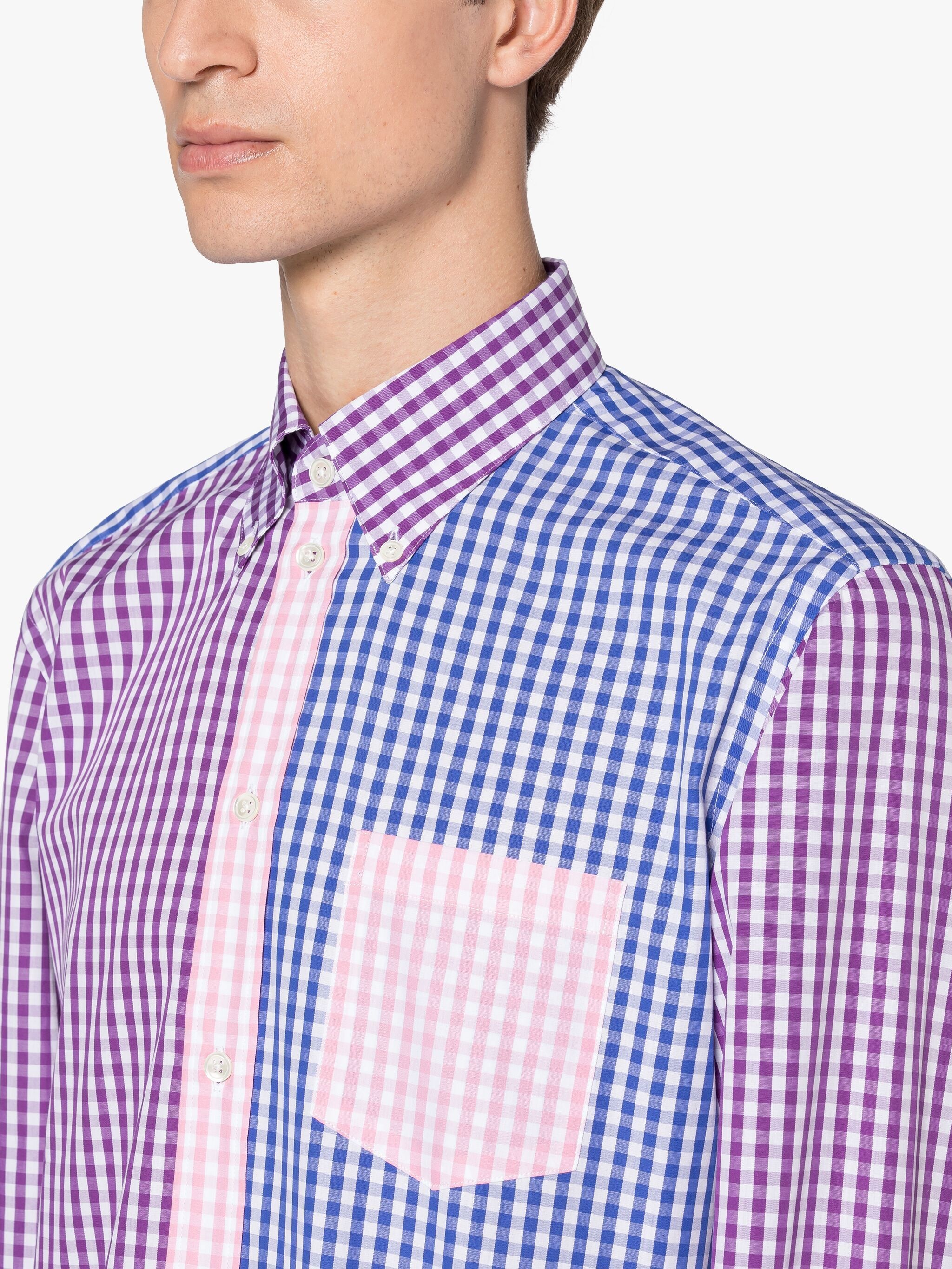 FUN BLOOMSBURY CHECK COTTON SHIRT | GSC-101 - 5