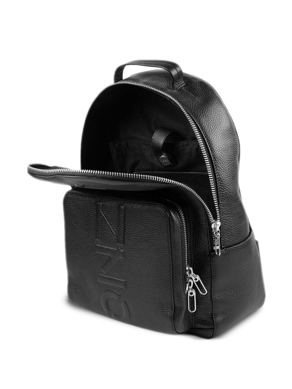 logo-embossed backpack - 4
