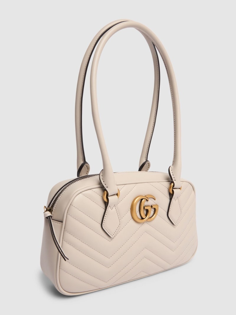 Small GG Marmont leather top handle bag - 3