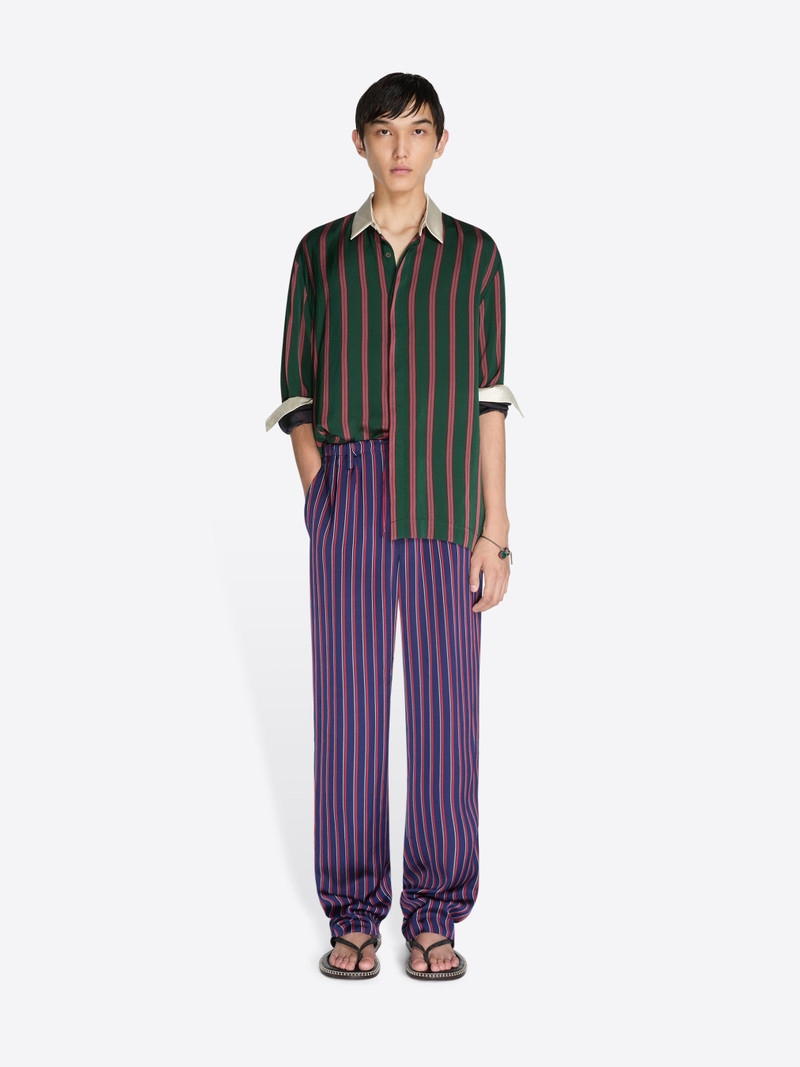 Dries Van Noten STRAIGHT SILK VELVET PANTS outlook