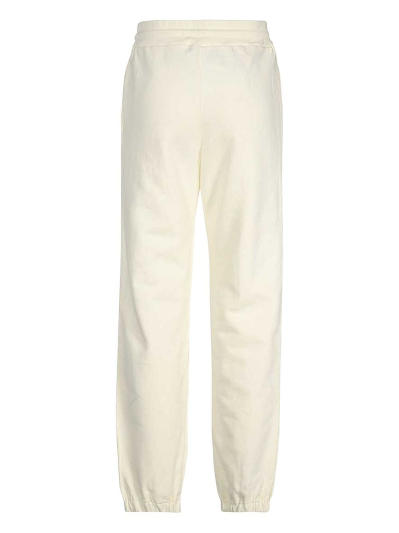 MSGM logo-print elasticated-cuff track pants outlook