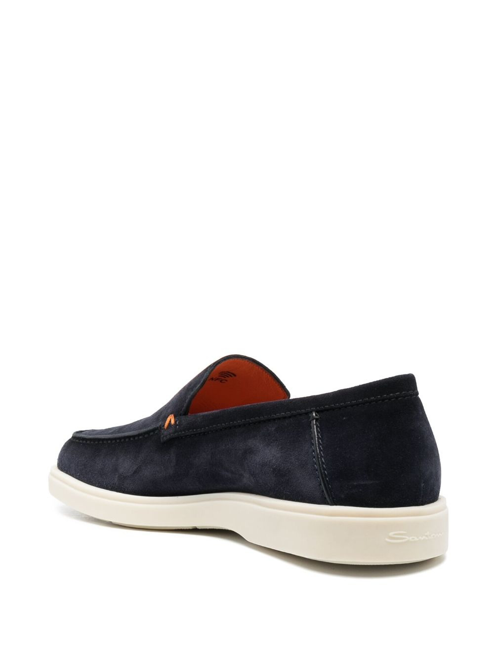 ALMOND-TOE SUEDE LOAFERS - 3