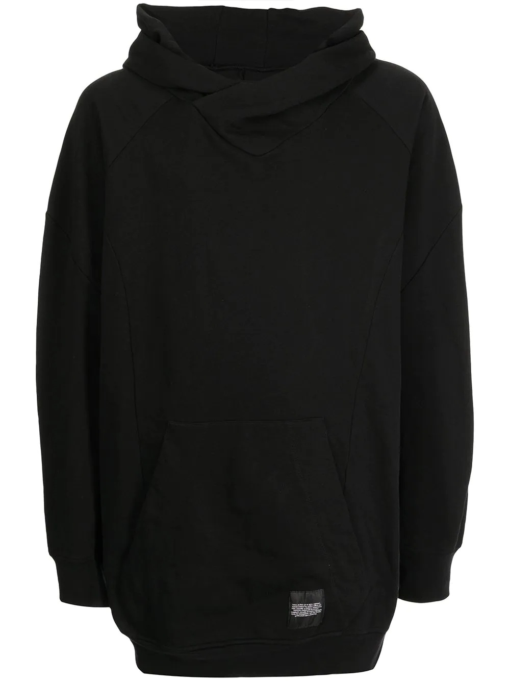 oversized long-sleeve hoodie - 1