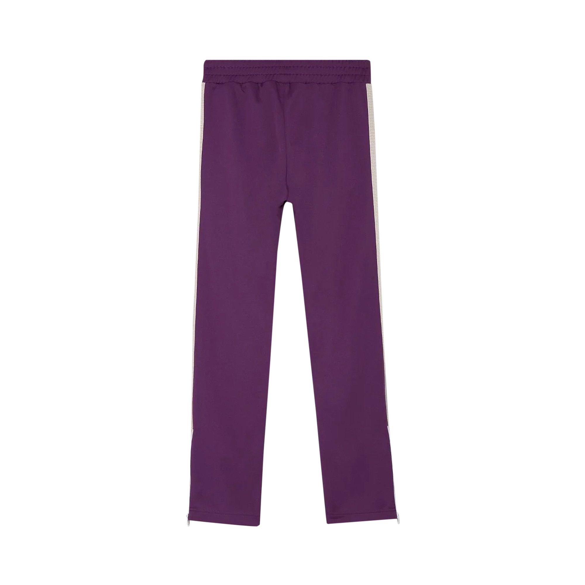 Palm Angels Classic Track Pants 'Burgundy/Off White' - 2