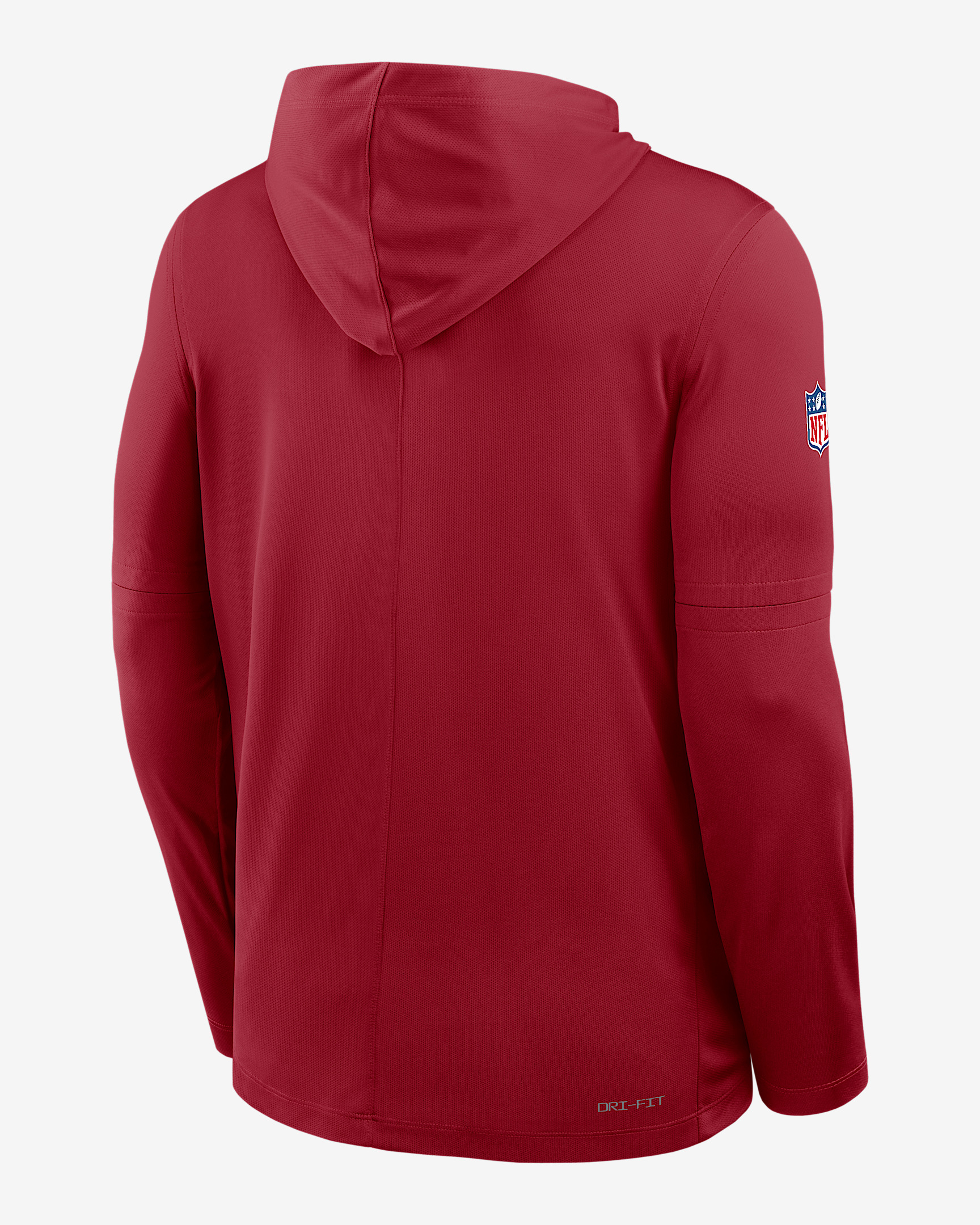 Arizona Cardinals Pure Fury Sideline Men's Nike Dri-FIT NFL Long-Sleeve Hooded Top - 2